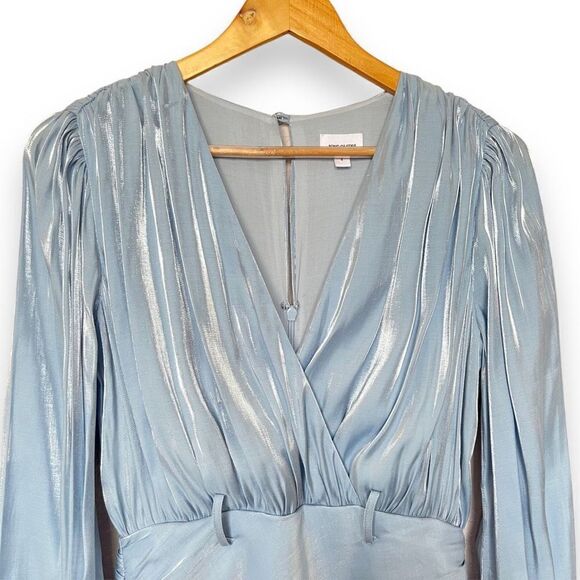 Song of Style Tucker Mini Dress in Clearwater Blue - Picture 4 of 8